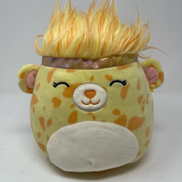 Squishmallows Squish-Doos Lexie The Cheetah Plush Toy Used Soft Squish GH03. - Picture 1 of 7
